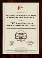 Solidny Pracodawca 2009